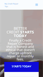 Mobile Screenshot of mycreditrepairtips.com